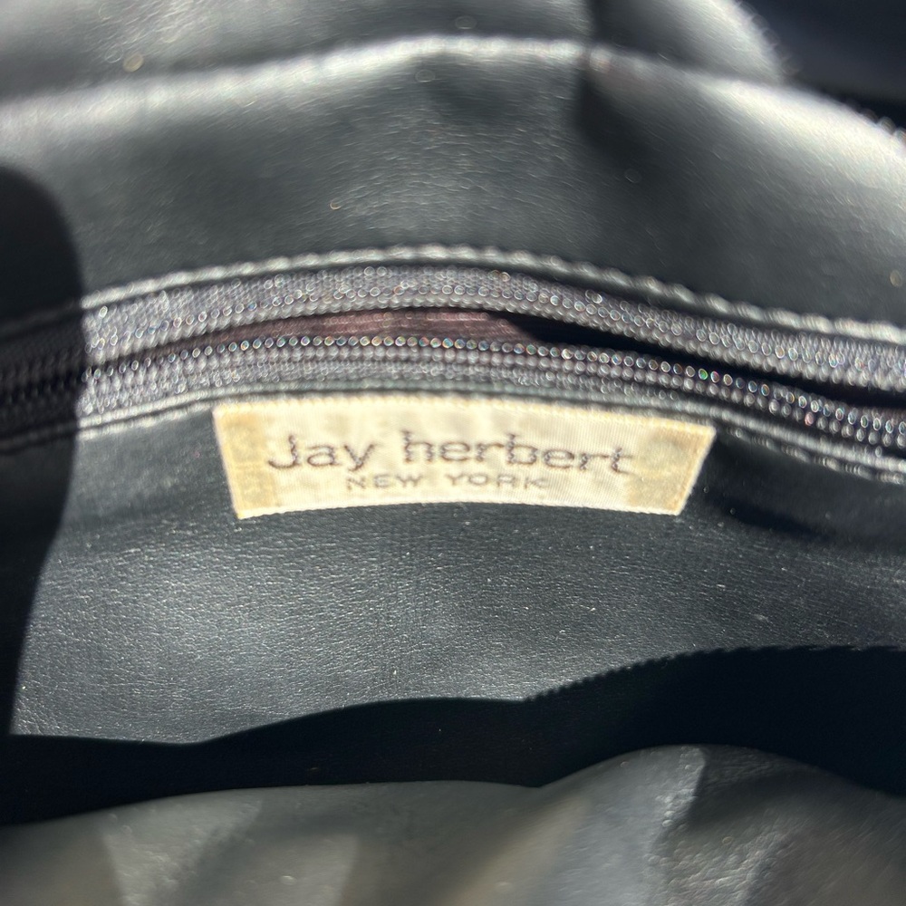 Jay Herbert Small Vintage Leather Crossbody Purse - Picture 5 of 6